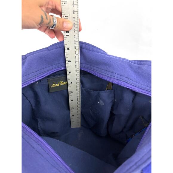 Laurel Burch Woof Dog Medium Tote Bright Furry Friend Travel Bag - Picture 7 of 16